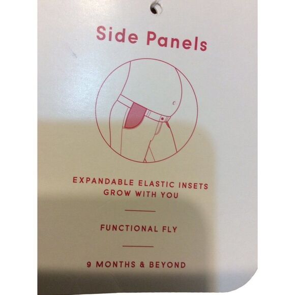 Isabel Side Panels Short 16 Rust Cotton/Polyester/Spandex - Picture 4 of 4